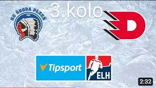 3.kolo Tipsport ELH 22-23 Pardubice vs Plzeň