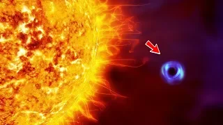 What if A Mini Black Hole Hits The Sun!