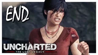 Let's Play Uncharted: Lost Legacy Part 12 Ending - End of the Line [Uncharted Lost Legacy Gameplay]