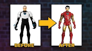 Custom McFarlane Toys Iron Man Figure Makeover