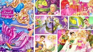 Barbie: The Pearl Princess (Mermaid) || Kids Picture Story Book || Reading Aloud-American English ||