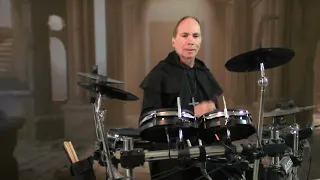 Brother Bryan the drumming monk: Enigma “Sadness” cover