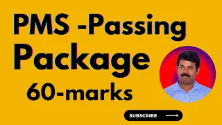 Final Passing package on Diploma PMS - 60 marks - Easy method