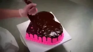 Красивый торт на 14 февраля / Lovely cake for Valentine's Day