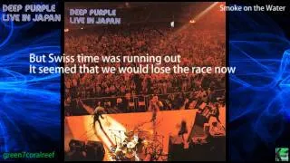 Smoke on the Water - Deep Purple (Lyrics) Live in Japan 1972