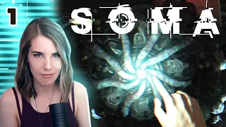 WHAT EVEN IS REAL?! SOMA first playthrough - Part 1 | CelinaVODs