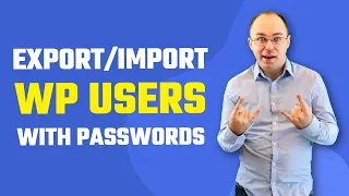 How to Import or Export WordPress Users and WooCommerce Customers?