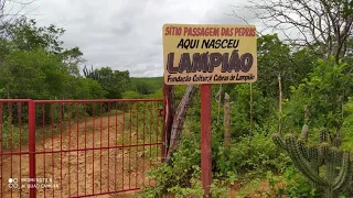 Riacho do são domingo passando em passagem das pedras serra talhada Pernambuco terra de Lampião