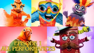 Season 11 - Episode 1 Performances | THE MASKED SINGER US