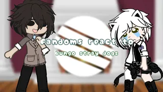 fandoms react to each other(Part 1/?)WIP ⚠️ Tw ⚠️ Swapmare (some ships in full video) (DISCONTINUED)