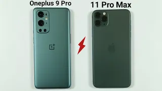 Oneplus 9 Pro vs iPhone 11 Pro Max Speed Test & Camera Comparison