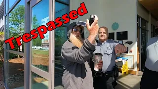 Frauditors get Trespassed from Public Building