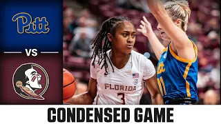 Pitt vs. Florida State Condensed Game | 2022-23 ACC Women’s Basketball