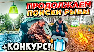 Новые методы ловли рыбы//КОНКУРС//Ночуем в мороз и ливень в летней палатке