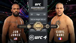 UFC 285 - Jon Jones Vs Ciryl Gane For The Heavyweight Championship - EA UFC 4