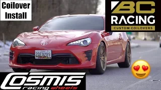 FRS/BRZ/86 -BC RACING COILOVER INSTALL