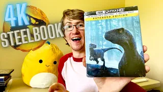 Jurassic World Dominion 4K Steelbook Unboxing!