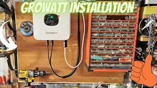 Einfach und schnelle Installation #Growatt Wechselrichter MIC 2000TL-X PV #Plug & Play #Solaranlage