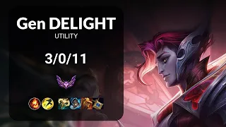 Gen Delight Rakan vs Nautilus UTILITY - KR  Patch 13.16