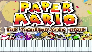 Main Theme - Paper Mario: The Thousand-Year Door - Piano Tutorial