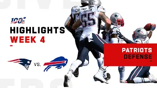 Patriots Defense SHREDS Buffalo w/ 5 Sacks, 4 INTs | NFL 2019 Highlights