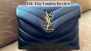 YSL TOY LOULOU 1 YEAR REVIEW  - MUST WATCH BEFORE BUYING | What Fits, Price Increase, Wear & Tear