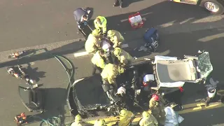 Three-Car Collision On PCH