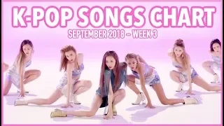 K-POP SONGS CHART | SEPTEMBER 2018 (WEEK 3)