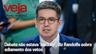 Governo pediu para adiar vetos porque debate não estava 'maduro', diz Randolfe | Ponto de Vista