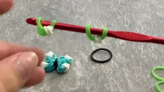 How to make a .butterfly loom band hook only