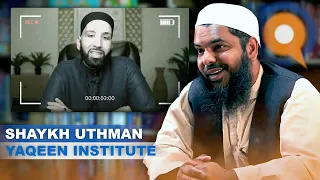 NEW | Shaykh Uthman Clarifies His Stance On Dr. Omar Suleiman & Yaqeen Institute