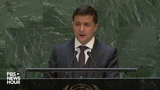 WATCH: Ukraine President Volodymyr Zelenskyy's full speech to the UN General Assembly