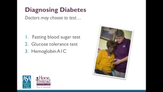 Living at Home with Diabetes - Professional Caregiver Webinar