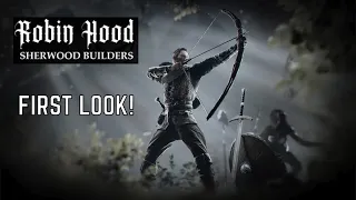 NEW PROMISING Medieval Settlement Builder! First Look! Robin Hood Sherwood Builders Gameplay | Ep 1