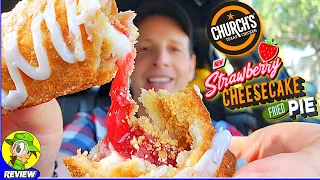Church's® Texas Chicken Strawberry Cheesecake Fried Pie Review ⭐🍓🥧 ⎮ Peep THIS Out! 🕵️‍♂️