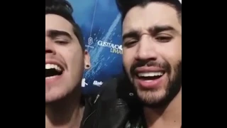 Gusttavo Lima Cantando Com Hugo Matta