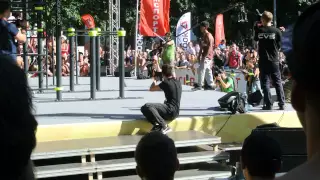 Street Workout World Championship 2015 1st round Eryc Ortiz (France) CHAMPION!