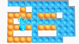 Pop It Maze - All Levels Gameplay Android, iOS