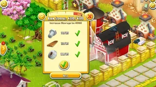 Increasing Barn Storage to 4350 | Hay Day 💛