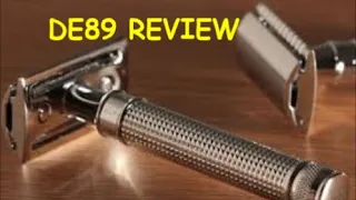 Edwin Jagger DE89 double edge shaving razor review