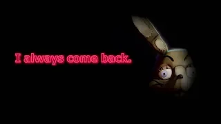 "I always come back" - William through all the Five Nights at Freddy's Story [PL/ENG]