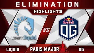 Liquid vs OG [TOP 4] MDL Disneyland Paris Major 2019 Highlights Dota 2