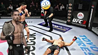 THE HARDEST KICK IN EA SPORTS UFC 3 HISTORY !!!