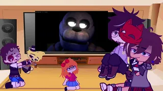 past aftons react to stay calm [FNAF]