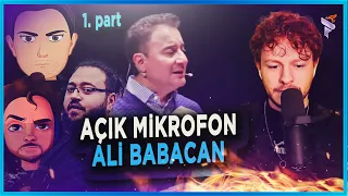 PurpleBixi Açık Mikrofon Ali Babacan izliyor 1. PART w/ @jahreinboss @ERLIK61 @CavsKarahanIi