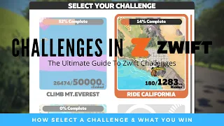 How To Select A Challenge In Zwift