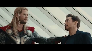 Avengers: Age of Ultron - "Elevator's Not Worthy" Ending Scene -  HD