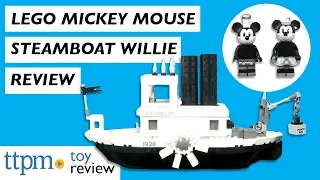 Disney Mickey Mouse Steamboat Willie from LEGO