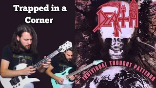 Trapped in a Corner - Death guitar cover | B.C. Rich Mockingbird & Ibanez JEM