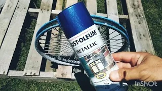 how to paint lowrider bike rims